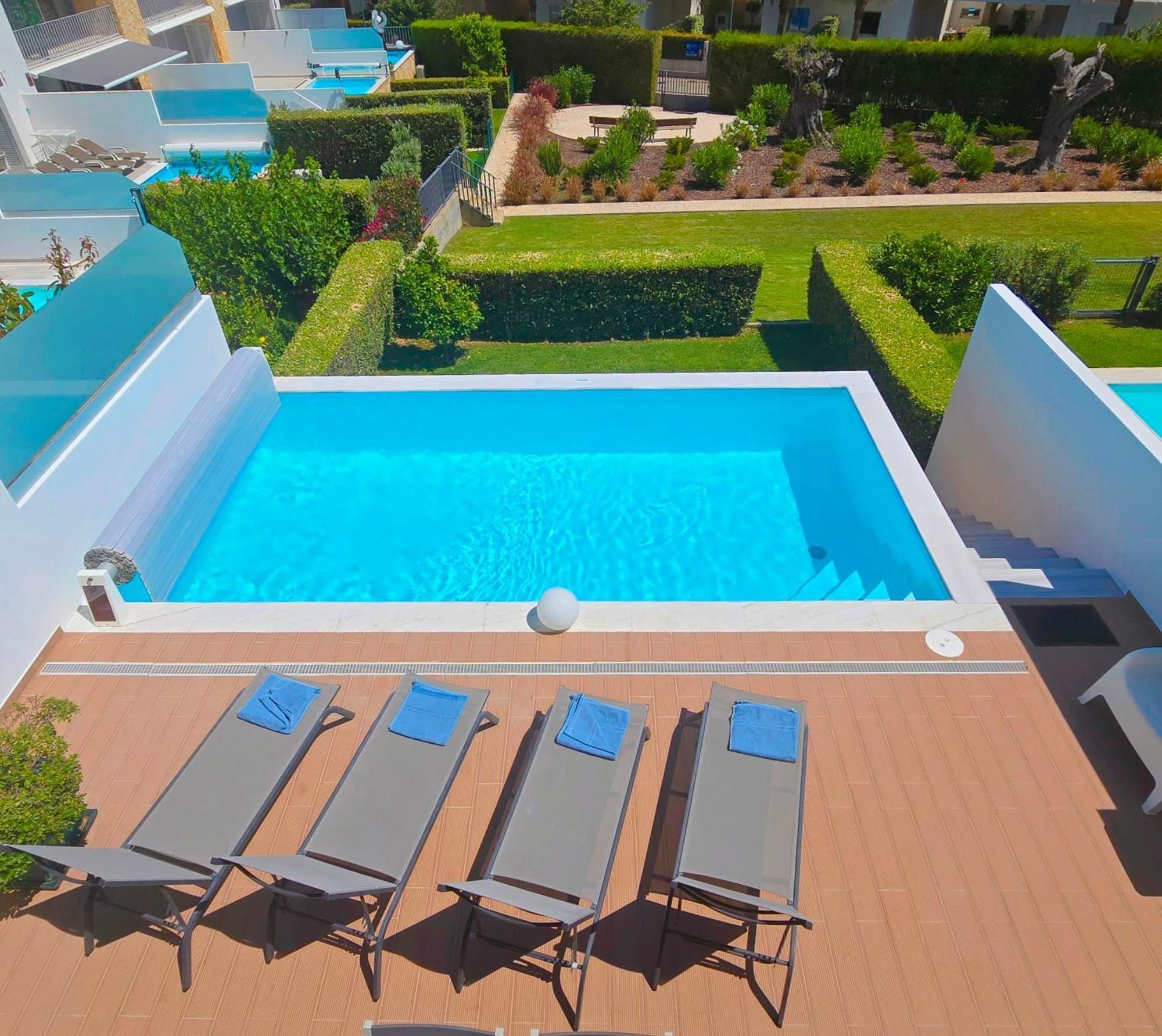 Luxury Villa & Private Heatable Pool In Albufeira Luaran gambar